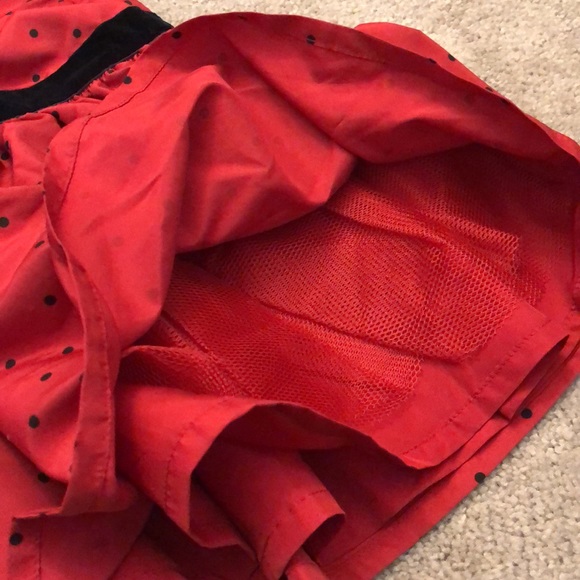 Red and black polka dot dress with tulle Sz 9mos - Picture 4 of 5